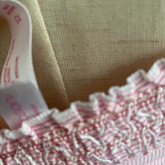 Pink and white striped babydoll - Picture 4 of 5